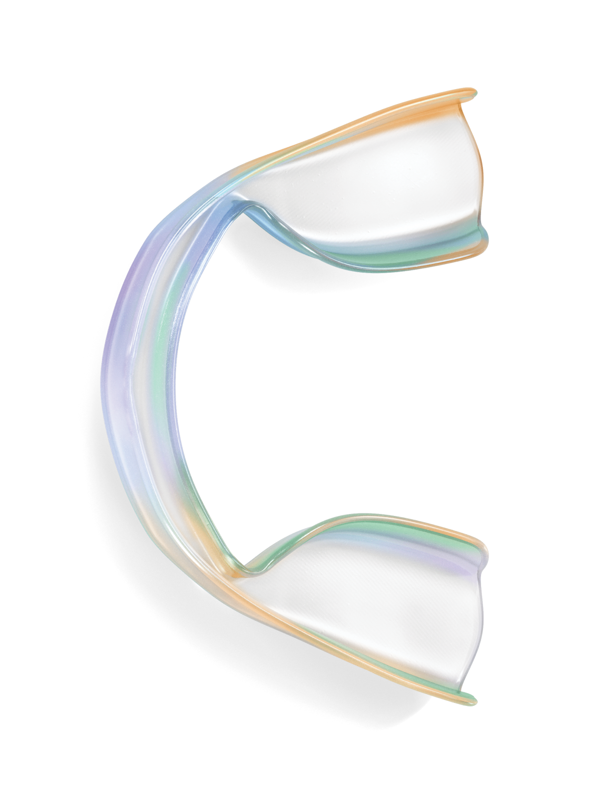 Our most precise one-step teeth whitening tray